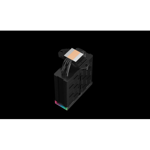 DEEPCOOL AK400 DIGITAL PRO LGA1700/1200/115X/AM5/AM4 (9шт/кор, TDP 220W, PWM, Fan 120mm, 4 тепл. трубки, ARGB, черный) RET
