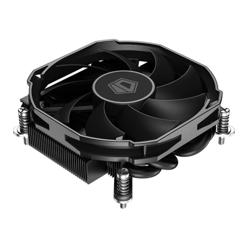 ID-COOLING IS-30i BLACK LGA1700/1200/115X низкопрофильный высота 30mm (36шт/кор, TDP 100W, PWM, 4 тепл.трубки прямого контакта, FAN 92mm) BOX