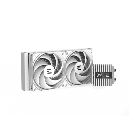 Zalman CPU Liquid Cooler 240mm, ARGB, white