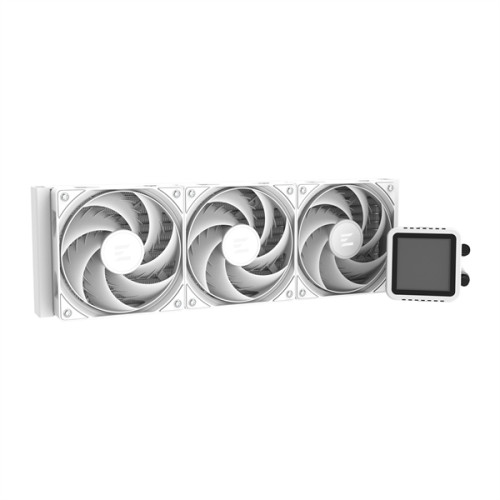 Zalman CPU Liquid Cooler 360mm, ARGB, LCD Display, white