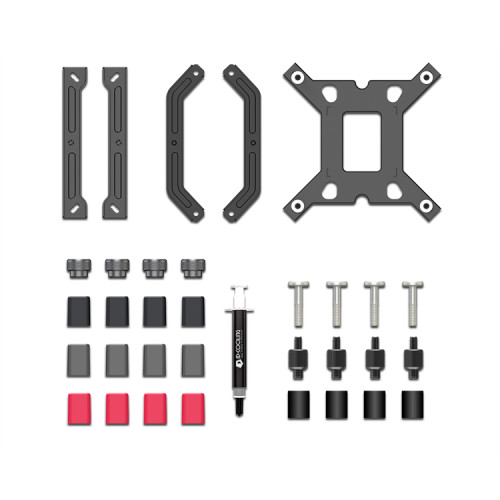 ID-COOLING FROZN A610 ARGB LGA20XX/1700/1200/115X/AM5/AM4 (10шт/кор, TDP 250W, PWM, черный, 6 тепл.трубок + медная база, ARGB FAN 120mm) RET