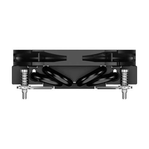 ID-COOLING IS-30i BLACK LGA1700/1200/115X низкопрофильный высота 30mm (36шт/кор, TDP 100W, PWM, 4 тепл.трубки прямого контакта, FAN 92mm) BOX