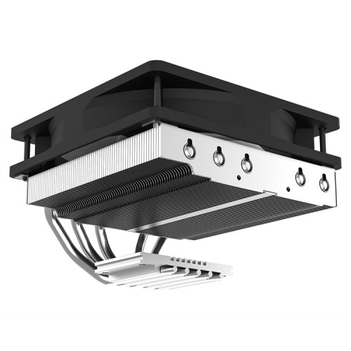 ID-COOLING IS-50 MAX RGB V3 LGA1700/1200/115X/AM5/AM4 низкопрофильный высота 77mm (27шт/кор, TDP 130W, PWM, 5 тепл.трубок, RGB FAN 120mm) BOX