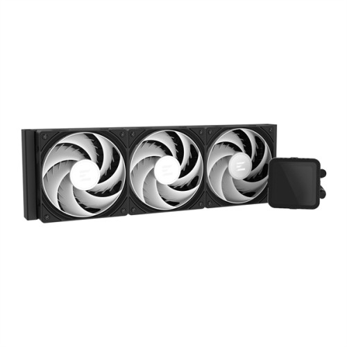 Zalman CPU Liquid Cooler 360mm, ARGB, LCD Display, black