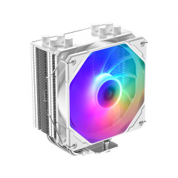 ID-COOLING SE-224-XTS ARGB WHITE LGA1700/1200/115X/AM5/AM4 (10шт/кор, TDP 220W, PWM, 4 тепл.трубки прямого контакта, ARGB FAN 120mm, белый) RET