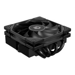 ID-COOLING IS-40-XT BLACK LGA1700/1200/115X/AM5/AM4 низкопрофильный высота 47mm (24шт/кор, TDP 100W, PWM, 4 тепл.трубки прямого контакта, FAN 92mm, черный) BOX