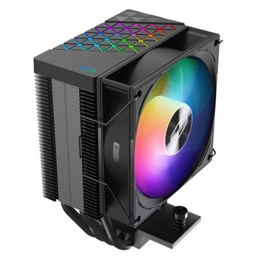 PCCooler R400 ARGB BK S115X/1200/1700/AM4/AM5 (TDP 180W, 90mm ARGB Fan, 4 тепловые трубки 6мм, 650-2200RPM, 28,3dBa)