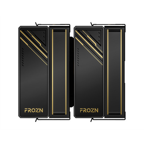 ID-COOLING FROZN A620 GDL LGA1700/1200/115X/AM5/AM4 (8шт/кор, TDP 270W, PWM, черно-золотой, 6 тепл.трубок + медная база, DUAL FAN 120mm) RET
