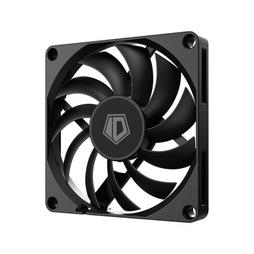 ID-COOLING NO-8010-PWM 80x80x10мм (120шт./кор, PWM, 4pin, черный, 800-3000об/мин) BOX