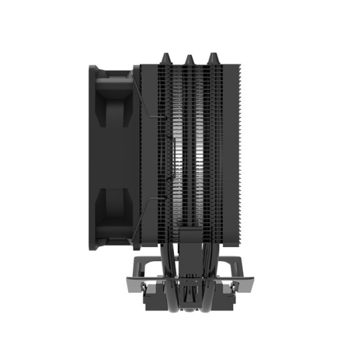 ZALMAN CNPS4X BLACK V2, 92mm FAN, 3 HEAT PIPES, 4-PIN PWM, 800-2000 RPM, 29DBA, HYDRO BEARING, LGA1700/1200/115x, AM5/AM4/AM3, screw type installation