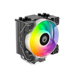 ID-COOLING SE-214-XT DF LGA1700/1200/115X/AM4 (16шт/кор, TDP 180W, PWM, 4 тепл.трубки прямого контакта, FAN 120mm, ARGB) RET