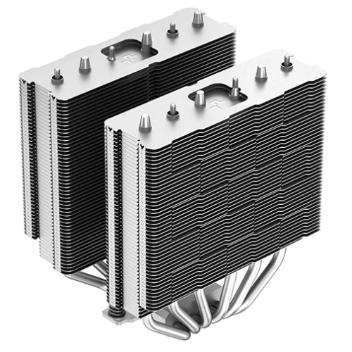 DEEPCOOL AG620 LGA20XX/1700/1200/115X/AM5/AM4 (9шт/кор, TDP 260W, PWM, DUAL Fan 120mm, 6 тепл. Трубок) RET