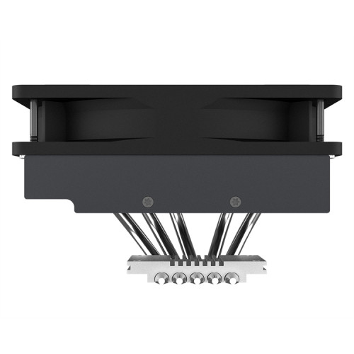 ID-COOLING IS-50 MAX RGB V3 LGA1700/1200/115X/AM5/AM4 низкопрофильный высота 77mm (27шт/кор, TDP 130W, PWM, 5 тепл.трубок, RGB FAN 120mm) BOX