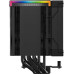 DEEPCOOL AK500 DIGITAL PRO LGA20XX/1700/1200/115X/AM5/AM4 (9шт/кор, TDP 240W, PWM, Fan 120mm, 5 тепл. трубок, ARGB, черный) RET