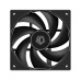 ID-COOLING AF-125-K 120x120x25мм (60шт./кор, PWM, резиновые углы, черный, 500-2000об/мин)  BOX