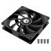 ID-COOLING FL-12025K 120x120x25мм (80шт./кор, 3pin, черный, 1250об/мин, супертихий) BOX