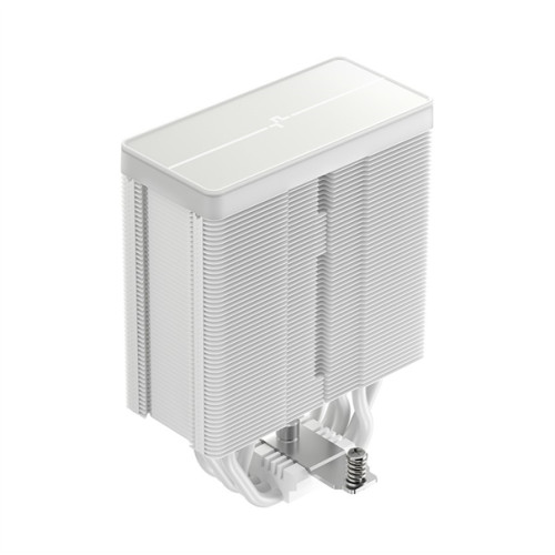 DEEPCOOL AG500 WH ARGB V2 LGA1700/1200/115X/AM5/AM4 (12шт/кор, TDP 240W, PWM, ARGB Fan 120mm, 5 тепл. трубок, белый) RET