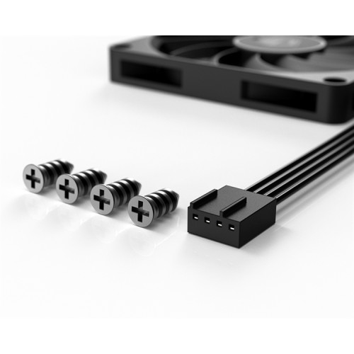 ID-COOLING NO-8010-PWM 80x80x10мм (120шт./кор, PWM, 4pin, черный, 800-3000об/мин) BOX