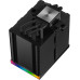 DEEPCOOL AK500 DIGITAL PRO LGA20XX/1700/1200/115X/AM5/AM4 (9шт/кор, TDP 240W, PWM, Fan 120mm, 5 тепл. трубок, ARGB, черный) RET