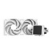 Zalman CPU Liquid Cooler 240mm, ARGB, LCD Display, white