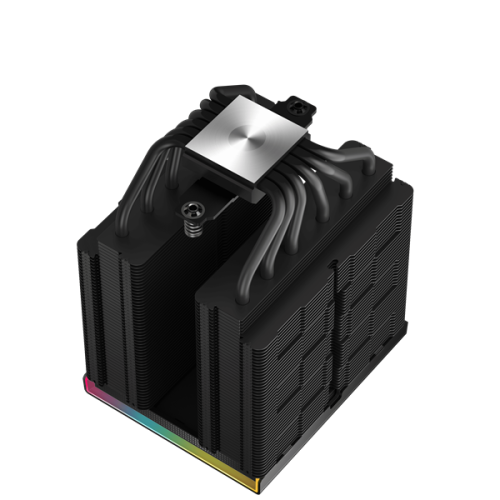 DEEPCOOL AK620 DIGITAL PRO LGA20XX/1700/1200/115X/AM5/AM4 (8шт/кор, TDP 260W, PWM, DUAL Fan 120mm, 6 тепл. трубок, ARGB, черный) RET