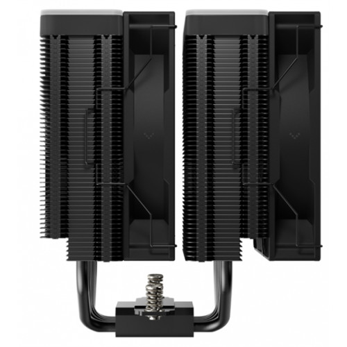 DEEPCOOL AG620 BK ARGB V2 LGA20XX/1700/1200/115X/AM5/AM4 (9шт/кор, TDP 260W, PWM, ARGB DUAL Fan 120mm, 6 тепл. трубок, черный) RET