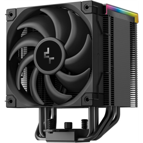 DEEPCOOL AK500 DIGITAL PRO LGA20XX/1700/1200/115X/AM5/AM4 (9шт/кор, TDP 240W, PWM, Fan 120mm, 5 тепл. трубок, ARGB, черный) RET