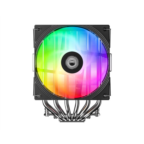 ID-COOLING FROZN A620 PRO SE ARGB LGA1700/1200/115X/AM5/AM4 (8шт/кор, TDP 260W, PWM, черный, 6 тепл.трубок + медная база, DUAL ARGB FAN 120mm) RET