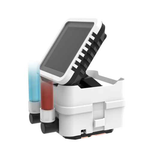 Zalman CPU Liquid Cooler 240mm, ARGB, LCD Display, white