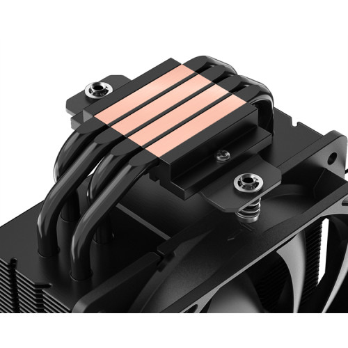 ID-COOLING SE-214-XT BLACK LGA20XX/1700/1200/115X/AM5/AM4 (16шт/кор, TDP 180W, PWM, 4 тепл.трубки прямого контакта, FAN 120mm) RET