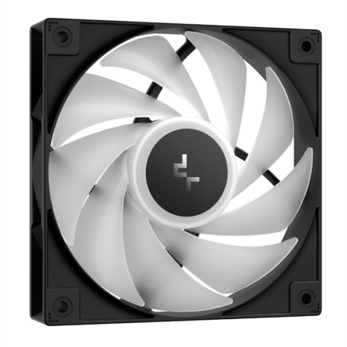 DEEPCOOL AG620 BK ARGB V2 LGA20XX/1700/1200/115X/AM5/AM4 (9шт/кор, TDP 260W, PWM, ARGB DUAL Fan 120mm, 6 тепл. трубок, черный) RET