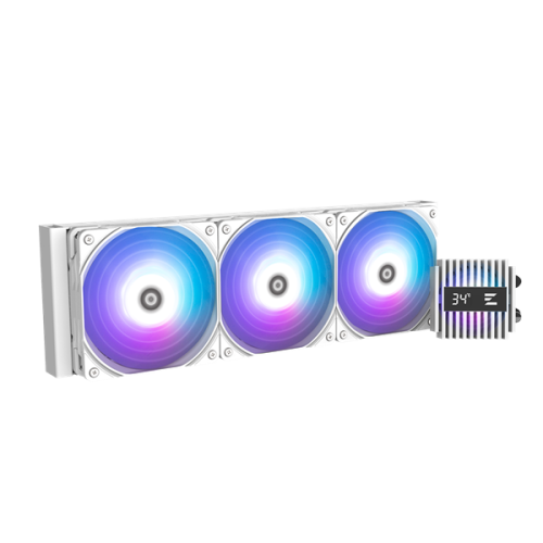 Zalman CPU Liquid Cooler 360mm, ARGB, white