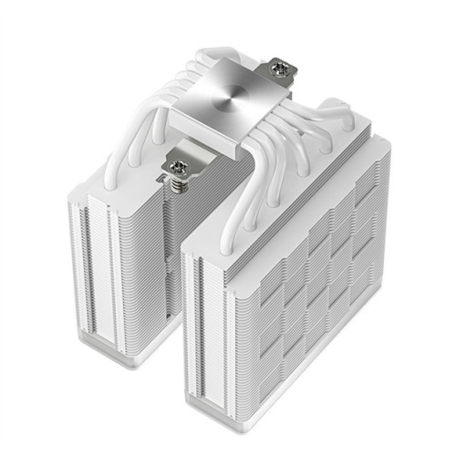 DEEPCOOL AG620 WH ARGB V2 LGA20XX/1700/1200/115X/AM5/AM4 (9шт/кор, TDP 260W, PWM, ARGB DUAL Fan 120mm, 6 тепл. трубок, белый) RET