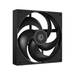 ID-COOLING AS-140-K 140x140x25мм (60шт./кор, PWM, резиновые углы, черный, 300-1800об/мин, супертихий) BOX