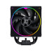 ID-COOLING FROZN A610 ARGB LGA20XX/1700/1200/115X/AM5/AM4 (10шт/кор, TDP 250W, PWM, черный, 6 тепл.трубок + медная база, ARGB FAN 120mm) RET