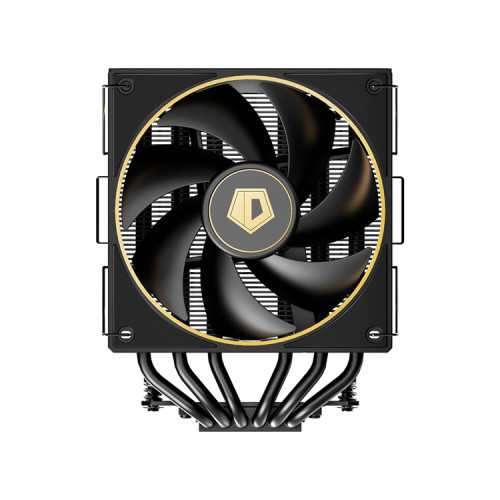 ID-COOLING FROZN A620 GDL LGA1700/1200/115X/AM5/AM4 (8шт/кор, TDP 270W, PWM, черно-золотой, 6 тепл.трубок + медная база, DUAL FAN 120mm) RET