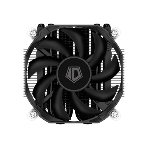 ID-COOLING IS-30i BLACK LGA1700/1200/115X низкопрофильный высота 30mm (36шт/кор, TDP 100W, PWM, 4 тепл.трубки прямого контакта, FAN 92mm) BOX