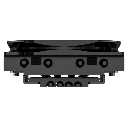 ID-COOLING IS-37-XT BLACK LGA1700/1200/115X/AM5/AM4 низкопрофильный высота 37mm (24шт/кор, TDP 95W, PWM, 3 тепл.трубки прямого контакта, FAN 92mm, черный) BOX