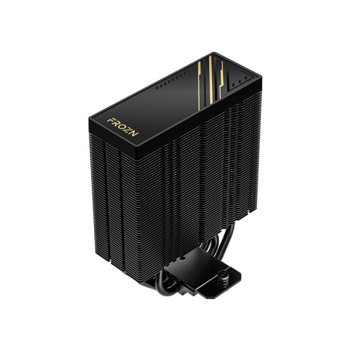 ID-COOLING FROZN A410 GDL LGA1700/1200/115X/AM5/AM4 (10шт/кор, TDP 220W, PWM, 4 тепл.трубки прямого контакта, FAN 120mm, черно-золотой) RET