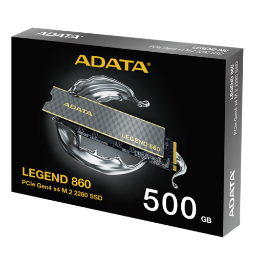 ADATA LEGEND 860 M.2 2280 NVMe PCIe 4.0 x4 500GB 5000/3000 COLOR BOX