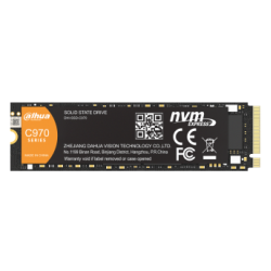 Dahua SSD C970 1TB M.2 2280 PCIe4x4 3D NAND TLC, R/W up to 4450/4280MB/s, IOPS(R4K) 677K/763K, TBW 2000TB 3y wty