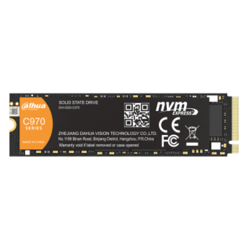Dahua SSD C970 1TB M.2 2280 PCIe4x4 3D NAND TLC, R/W up to 4450/4280MB/s, IOPS(R4K) 677K/763K, TBW 2000TB 3y wty