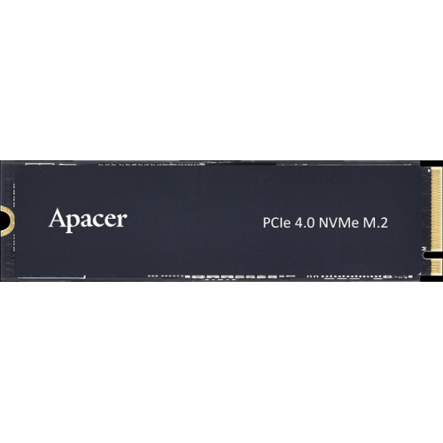 Apacer SSD AS2280Q4X 1TB M.2 2280 PCIe Gen4x4, R5000/W4400 Mb/s, 3D NAND, MTBF 1.5M, NVMe 1.4, 600TBW, Retail, 3 years (AP1TBAS2280Q4X-1)