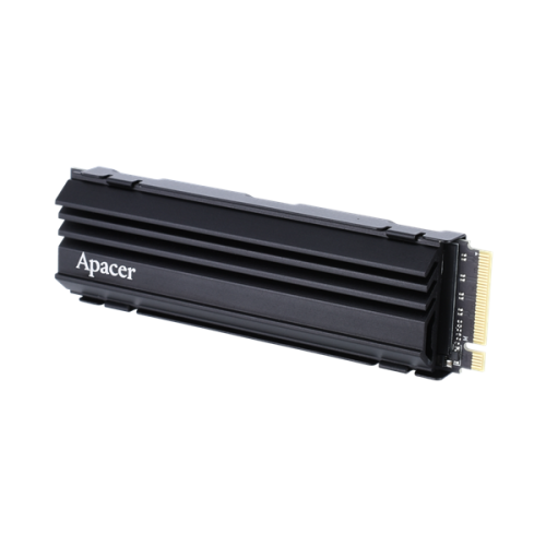 Apacer SSD AS2280Q4U 4TB M.2 2280 PCIe Gen4x4, R7400/W6800 Mb/s, 3D NAND, MTBF 1.6M, NVMe, 3000TBW, Retail, Heatsink, 5 years (AP4TBAS2280Q4U-1)