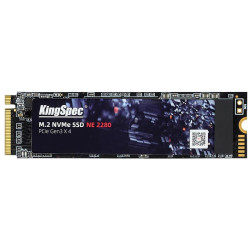 KingSpec SSD 512GB M.2 2280 PCIe 3.0 x4 NVMe R2400/W1700MB/s 3D TLC MTBF 1M 96200/76400 IOPS 349TBW