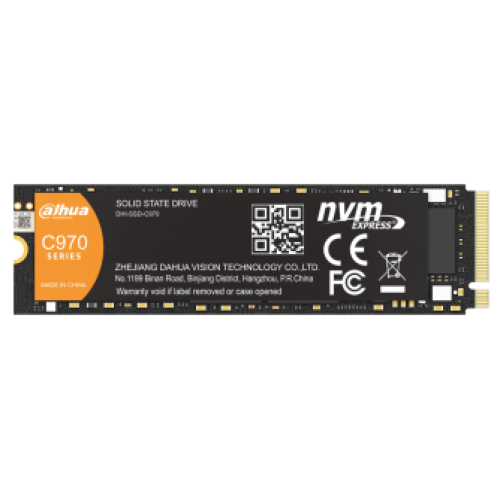 Dahua SSD C970 512GB M.2 2280 PCIe4x4 3D NAND TLC, R/W up to 5035/2600MB/s, IOPS(R4K) 391K/548K, TBW 1000TB 3y wty
