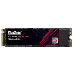 KingSpec SSD 2TB M.2 2280 PCIe 4.0 x4 NVMe R5100/W4400MB/s 3D TLC MTBF 1M 2400TBW