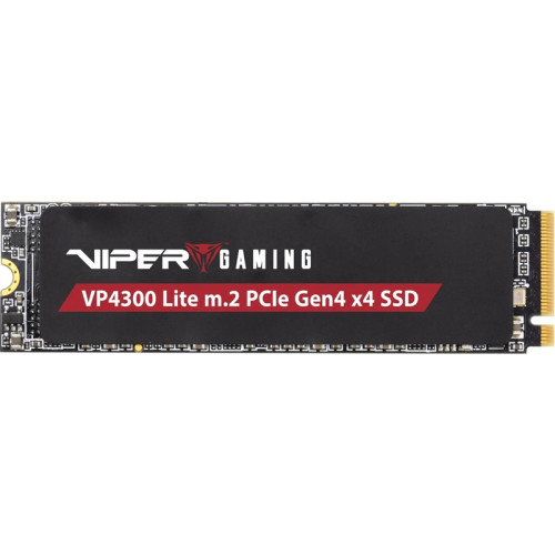 Patriot Viper VP4300 Lite 1TB M.2 2280 NVMe PCIe 4.0 x4 R7400/W6400 TBW 800TB 3D NAND
