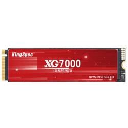 KingSpec SSD 512GB M.2 2280 PCIe 4.0 x4 NVMe R7200/W4400MB/s 3D TLC MTBF 1M 300TBW
