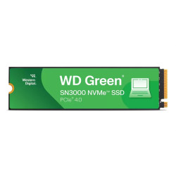 Western Digital Green SN3000 SSD M2.2280 PCIe 4.0 1Tb, 5000MBs/4200MBs, TBW 150, WDS100T4G0E, 1 year